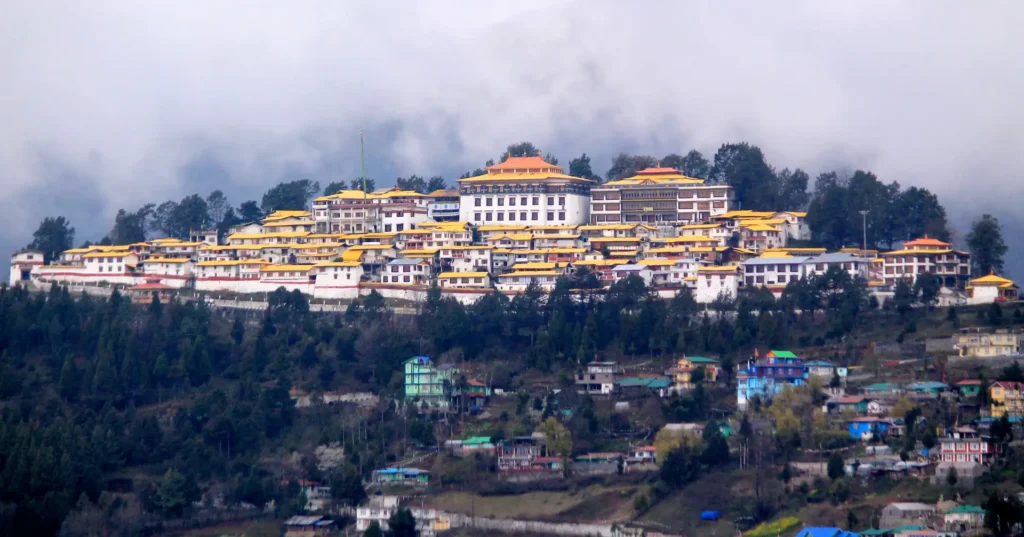 tawang monastery panorama